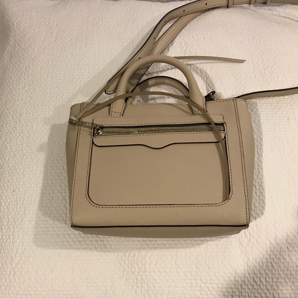 Rebecca Minkoff light ivory/tan crossbody bag